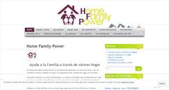Desktop Screenshot of homefamilypower.org
