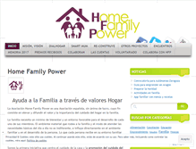 Tablet Screenshot of homefamilypower.org